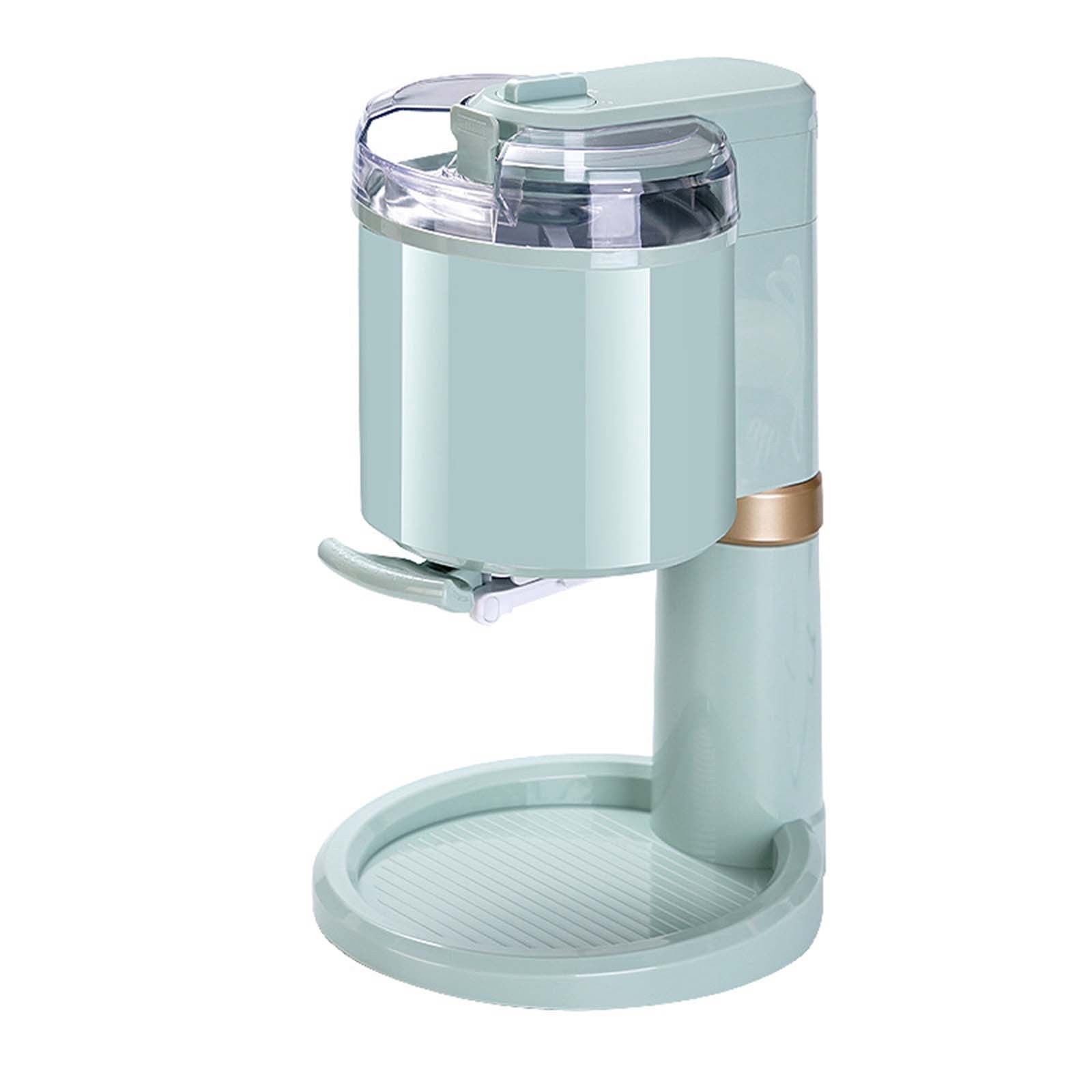 1L Portable Soft Serve Ice Cream Machine, Automatic Ice Cream Maker for Home Use, Small Dessert Maker for Countertop, Ideal for Bar or Personal Use