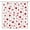 Blanc Rouge, variante sur Rideau de Douche RV pour la Saint-Valentin Rose Cœur à Pois Amour Doux Blush Romantique Femmes Filles Petit Rideau de Décoration de Salle de Bain avec Crochets, 36 Pouces Lx70 H