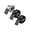 Gunmetal Buckle - Black+Grey+Navy Blue, variant on AWAYTR Kids Adjustable Magnetic Buckle Belts, Elastic Stretch Comfort Waist Bands for Children Jeans Uniform, 3PCS