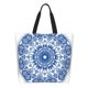 thumbnail image 1 of Fotbe Blue Watercolor Bolsa Tote Estética de Lona con Estampado para Mujer - Bolsa Reutilizable de Hombro Casual para Vacaciones, Compras, Trabajo y Gimnasio, 1 of 8