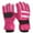 Z2 Hot Pink, variant on TAIAOJING Kids Winter Gloves Snow Skating Girls Windproof Gloves Ski Outdoor Snowboarding Warm Boys Gloves Mittens