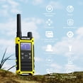thumbnail image 2 of Walkie Talkies KETELESE T3F IP67, 6 unidades, impermeables, color negro y amarillo, 2 of 8