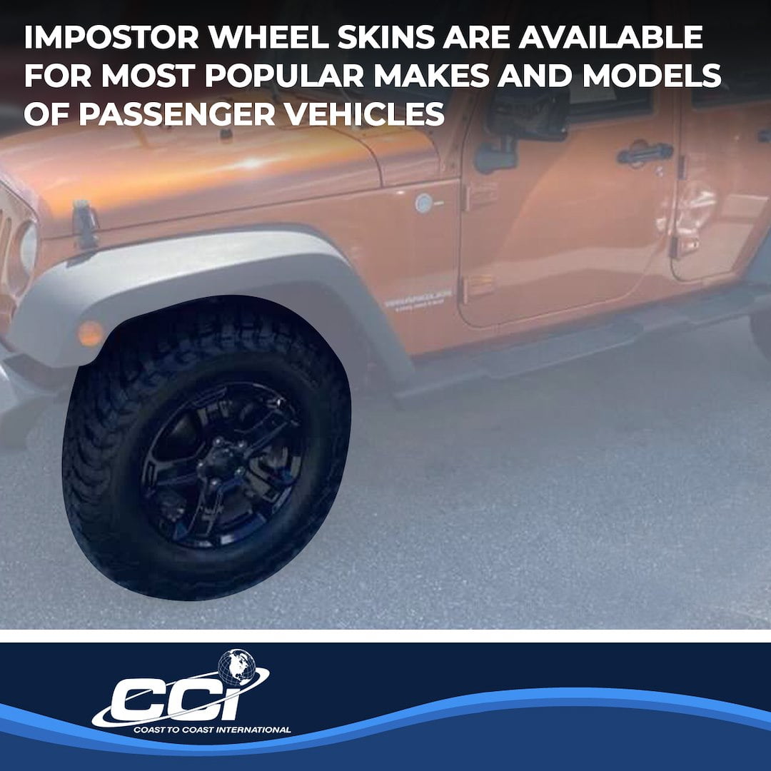 Coast To Coast IWCIMP420BLK IMPOSTOR ® WHEEL COVER