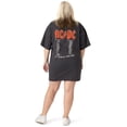 thumbnail image 2 of AC/DC Womens Oversized T-Shirt Dress, 2 of 6