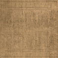 thumbnail image 1 of Ahgly Company Indoor Square Oriental Brown Industrial Area Rugs, 6' Square, 1 of 4