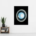 thumbnail image 2 of NASA James Webb Space Telescope Zoomed in Uranus Planet Rings NIRCam Extra Large XL Wall Art Poster Print, 2 of 3