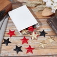 thumbnail image 6 of 30PCS 3 Colors 1.6 Inch Metal Star Decor Barn Star with Hole Iron Vintage Texas Stars Arts Hanging Decors for Crafts House Christmas 4th of July Indoor Outdoor Farmhouse Country Decor Colorful, 6 of 9