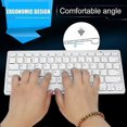 thumbnail image 2 of Thin 78-Key Wireless Keyboard for Ipad Mini Mac PC, 2 of 5