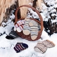thumbnail image 3 of 5 Pairs Fuzzy Socks For Women Soft Cozy Fluffy Casual Thick Plush Comfy Sleep  Warm Winter Socks Gifts for Women, 3 of 6