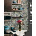 thumbnail image 4 of Art3d Backsplash Peel N Stick Tiles Kitchen / Bathroom Backsplash Tiles 12" x 12" Pack of 6, 4 of 11