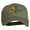 Olive, variant on USA State Kansas Sunflower Embroidered Low Profile Cap - Navy OSFM