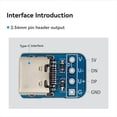 thumbnail image 3 of 16-Pin Type-C to 2.54mm Pin Module USB 5V Power Supply Equipped with A 16-Pin Type Socket, 3 of 5