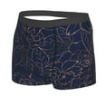 thumbnail image 2 of Bingfone Navy Dark Blue Men'S Underwear - Casual Stretch Boxer Briefs-Small, 2 of 9