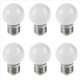 thumbnail image 1 of 6X E27 LED Luz Bombilla Lampara de Plastico (0,5 W Potencia, Blancoo), 1 of 4