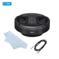 thumbnail image 3 of Uxcell 49mm Lens Hood, Wide Angle Anti-reflective Hood with 72mm Lens Cap and Cloth, 3 of 7