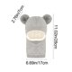 thumbnail image 3 of Sombrero de perro tejido y cálido para perros de tamaño medio grande | Fibra de poliéster suave, hebilla ajustable, sombrero cómodo transpirable para mascotas, negro rosa beige gris, 17x7x28 cm, 3 of 7