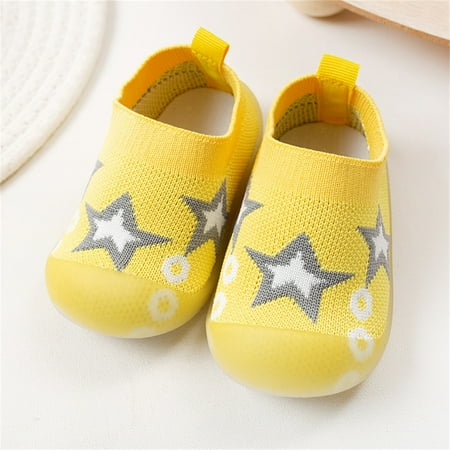 

Hunpta Toddler Shoes Kids Infant Baby Boys Girls Shoes First Walkers Cute Cartoon Socks Shoes Antislip Shoes Prewalker Sneaker