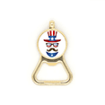 thumbnail image 1 of America Uncle Sam I Want You Beer Bottle Cap Opener Stainless Steel Key Chain, 1 of 3