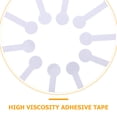 thumbnail image 3 of EXHUMKY 1000Pcs White Price Labels Stickers Self Adhesive Jewelry Tags for Retail Store Display and Pricing, 3 of 8