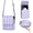 Purple, variant on ELEHOLD Faux Leather Crossbody Bag for Samsung Galaxy Z Flip 7/6/5/4/3,Moto Razr 2025/Razr+ 2025, Lightweight Slim Travel Pouch Magnetic Closure Non-Slip Shock-Absorbent Mini Phone Purse,White