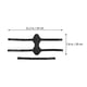 thumbnail image 2 of BESTYASH Porta Para Negro Resistente Con Banda Adhesiva Y Soporte Multiusos Para Exteriores, 2 of 8