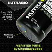 NutraBio Extreme Mass Gainer Protein Powder 53G Protein Clean Weight Gainer Chocolate Flavor 1-Count 6 lbs