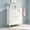 32"-White, variant on SUNCROWN 32 Inch Tall Bathroom Storage Cabinet with Double Doors, Freestanding Floor Cabinet with Adjustable Shelves, Modern Wooden Organizer for Bathroom, Living Room, Kitchen, White