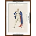thumbnail image 5 of Art.com Varga Girl, August 1942 Art Print by Alberto Vargas, Brown Frame Wall Art, 17" x 23", 5 of 5