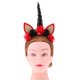 thumbnail image 3 of Cabeza de Cuerno de , Diadema para El Cabello para , Elegante, Accesorio de Cosplay Negro Soledad Diadema de unicornio para niñas, 3 of 10