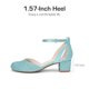thumbnail image 5 of Zapatos de Vestir para Niña DREAM PAIRS KKUMPU2501 Azul Tacón 3.8 cm, 5 of 6