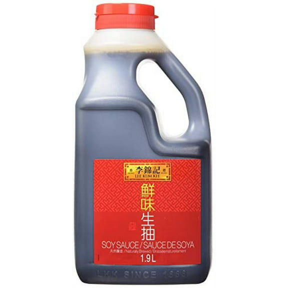 NineChef Bundle - Lee Kum Kee Soy Sauce 64 oz plastic bottle 1 NineChef Brand ChopStick