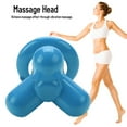 thumbnail image 4 of Body Massager USB Mini Electric Handled Wave Vibrating Massager Neck Full Body Massage Blue, 4 of 8