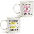 thumbnail image 2 of Grandparent Coffee Mug Christmas Gifts, You Put the Great in Great Grandma/Grandpa Best Birthday Presents for Grandparent Grandma Grandpa Cup White, 11 Oz, 2 of 2
