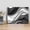 Black, variant on Black Grey Ombre Wall Art for Living Room,Canvas Picture Wall Decor for Bathroom Bedroom,Moire Modern Aesthetics Geometric Abstract Painting Artwork for Office Hallway Dining Room Decor 16"x20"
