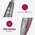 thumbnail image 4 of Strak Electric Nail Drill, 10 in 1 Manicure and Pedicure Kit for Professional Acrylic Nails & Real Nails, Electric Nail File Set, Hand Foot & Nail Tools Plus 20 Sanding Bands, 4 of 4