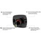 thumbnail image 4 of Car LED License Plate Lights Rear Light Waterproof Taillamp for Nissan Navara D40 Frontier 2007-, 4 of 5