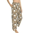 thumbnail image 2 of Xecao Lovely Penguin Women's Straight Lounge Pajama Pants: The Epitome of Relaxed Sleepwear, 2 of 9
