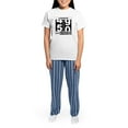 thumbnail image 4 of CafePress - 50Th Birthday Oldometer Pajamas - Women's Short Sleeve Print T-Shirt and Pants Light Cotton Pajama Set, 4 of 7