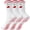 Red cherry-3 Pack, variant on Pilates Socks with Grips for Women, 3 Pairs Non-Slip Yoga Socks with Cute Embroidery for Barre Ballet Workout, Hospital