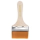 thumbnail image 1 of Pincel de pintura Uxcell de 7" de ancho 3" con cerdas de nylon suaves y mango de madera amarillo, 1 of 5
