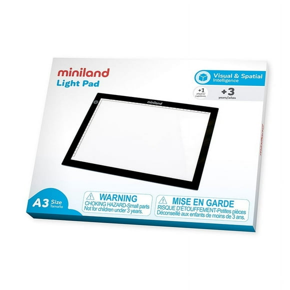 MINILAND EDUCATIONAL PORTABLE LIGHT PAD 21IN