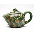 thumbnail image 3 of Ceramic Artichoke Teapot  Tea Party Decor Cafe Decor Farmhouse Decor, 3 of 3