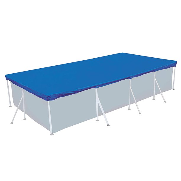 Cubierta de piscina 450x220cm marco Rectangular alfombra de piscina cubiertas impermeables Likrtyny 5bf5yv6tt8je7eh4