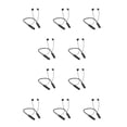 thumbnail image 2 of Sidaley ABS auricular cuello colgante impermeable pantalla de alimentación tarjeta de memoria inalámbrica digital deporte auriculares regalo Negro 10piezas, 2 of 6