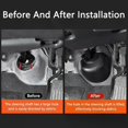 thumbnail image 5 of Car Steering Shaft Protective Cover Cab Steering Shift Decorative Trim For Toyota RAV4 20- LHD Interior Accessories, 5 of 5