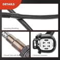 thumbnail image 6 of A-Premium O2 Oxygen Sensor Compatible with Ford Fiesta L3 1.1L 2014-2017 Downstream Turbocharged, 6 of 9