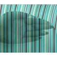 thumbnail image 3 of oneOone Viscose Chiffon Fabric Multicolor Stripe Printed Fabric 1 Yard 42 Inch Wide, 3 of 3