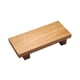 thumbnail image 5 of Soporte de pedestal de madera para exhibición, soporte rectangular para perfumes, bandeja de madera para exhibición, porta velas y jabón para mesa., 5 of 9