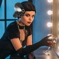 thumbnail image 4 of Set de accesorios PLULON Flapper Great Gatsby de los años 20, 8 piezas, 4 of 6