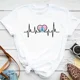 thumbnail image 3 of Camiseta de algodón con dibujos animados divertidos de Lilo y Stitch de Disney Kawaii para niños, camiseta con gráfico de manga linda de Stitch, ropa de calle, camisetas superiores, 3 of 5
